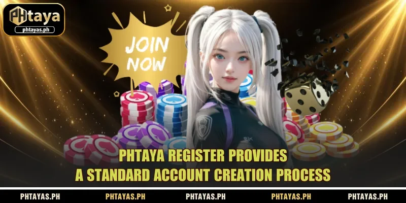 Phtaya register provides a standard account creation process